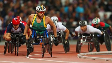 "I went as hard as was available to me on the day .. but that last 50 he kept going" ... Kurt Fearnley.