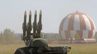 A Buk M2 missile system in 2010.