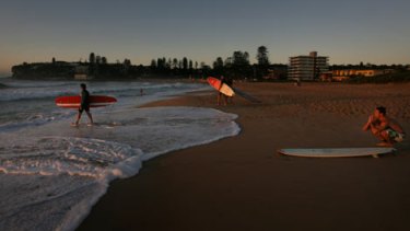 High water mark... scientists have identified Dee Why on Sydney's northern beaches as particularly vulnerable to rising sea levels.