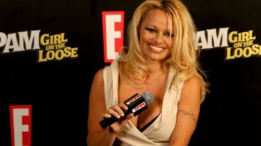 Taking a stand: Pamela Anderson.