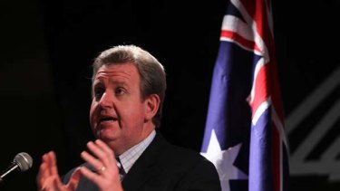 "This is an election I plan to win, not one where we ... watch NSW Labor lose" ...  Barry O'Farrell launched the Liberal election campaign in Cardiff yesterday.