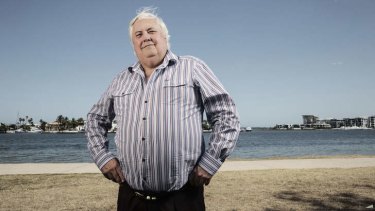 Clive Palmer says his carbon tax cheque is in the mail.