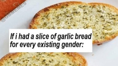 Garlic Bread Scandalises The Internet With Its Position On Gender