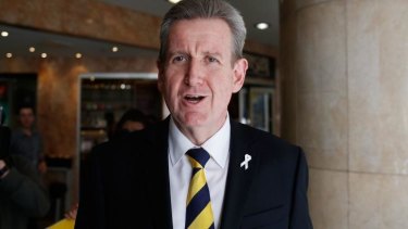 Barry O'Farrell at ICAC this week.