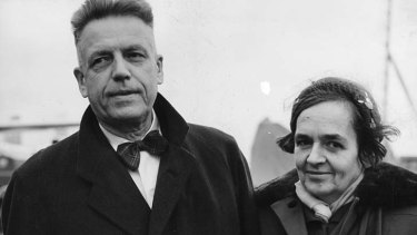 Dr Alfred Kinsey and his wife Clara.