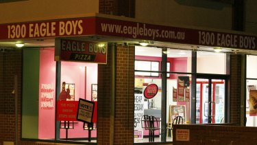 Eagle Boys franchise numbers have halved in Australia in recent years.
