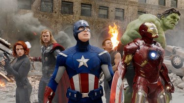 <i>The Avengers</i> was a hit in cinemas, where it screened in 3D.