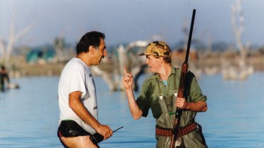Laurie Levy clashed with a duck hunter in 1991. 