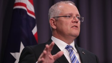 Treasurer Scott Morrison has spruiked tax cuts but they could hurt the economy initially.