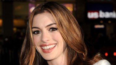 Not wrinkles, smile lines ... Anne Hathaway laughs off Botox pressure.