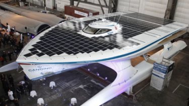 'PlanerSolar', which makers say is the world's biggest boat powered by the sun.