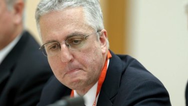 Being smashed to pieces with political hammer: ABC managing director Mark Scott.