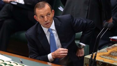 Prime Minister Tony Abbott: Facing pressure over broken election promises.