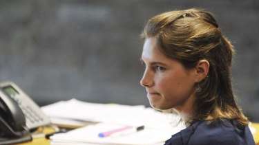 Doubts ... defence lawyers have asked that DNA evidence used to convict Amanda Knox be re-examined.