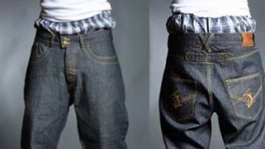 sagging jeans