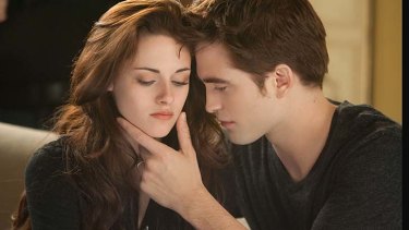 Not feeling the love ... Bella and Edward.