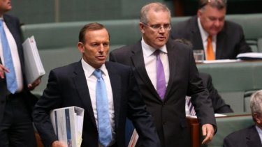 Immigration Minister Scott Morrison, pictured with Prime Minister Tony Abbott, says there is no ulterior motive to the transfer of the asylum seekers to WA.