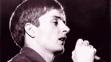 The late Ian Curtis of Joy Division.