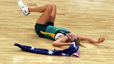 Lauren Jackson in Athens, 2004, when the Opals took the silver medal.