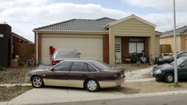 The house in Wyndham Vale where a stabbing took place.