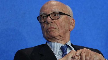 Insulted in his own paper: Rupert Murdoch.