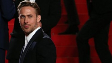 Ouch: Ryan Gosling arrives for the screening of his film Lost River at Cannes, which critics slammed as “colossally indulgent”, “mouth-dryingly lousy” and “madly derivative at every moment”.