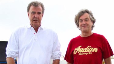 <i>Top Gear</i> reportedly to be sued over Jeremy Clarkson's (pictured left) 'slope' remark.