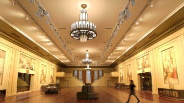The revamped Myer Mural Hall will be open to the public as part of Melbourne's 'Open Houses' weekend.