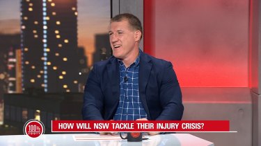 Paul Gallen was tasked with picking his Queensland team for game one of the State of Origin series.