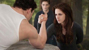 Bella is strong ... yet her strength is strangely under-utilised in the showdown.
