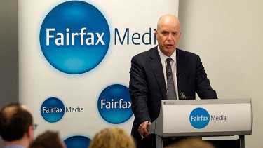 Fairfax CEO Greg Hywood announces 1900 redundancies.