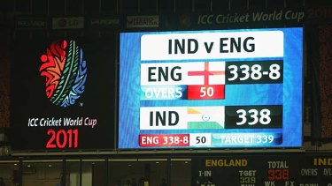 scoreboard india