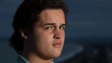 Lucan Battison, 16, who  was suspended from school in Hastings, New Zealand, after being told he needed a haircut. He took his school to the High Court and won.