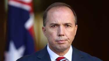 Immigration Minister Peter Dutton said he would not comment on the operation. 