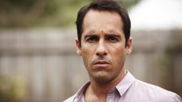 Alex Dimitriades as the violent and brash Harry in The Slap.