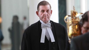 Peter Slipper ... cleared of wrongdoing.