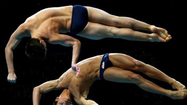 Synchronised diving: not just an Olympic sport.