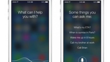 Siri on iOS 7 is smarter, according to Apple. The voices uses are also more human-like.