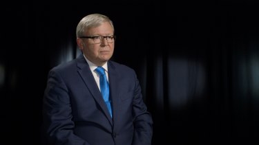 Kevin Rudd recalls events somewhat differently from his eventual successor.