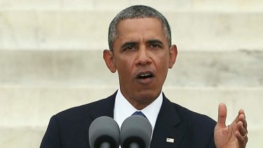 Line crossed: Barack Obama said the use of chemical weapons in Syria contravened an international "norm".