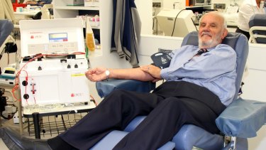 James Harrison, 80-year-old blood donor extraordinaire.