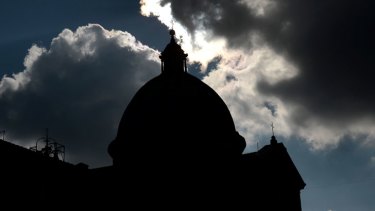 Dark times for the Vatican ... claims of a gay sex and blackmailing scandal.