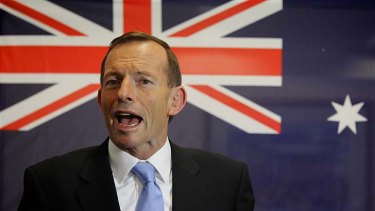 In the Coalition we trust: Voters believe Tony Abbott's party will better handle the economy.