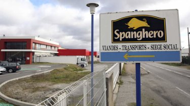 Horsemeat scandal ... the French government has suspended the licence of meat processing firm Spanghero.