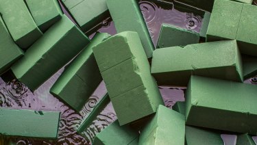Floral foam: It's useful, but not good for the environment.