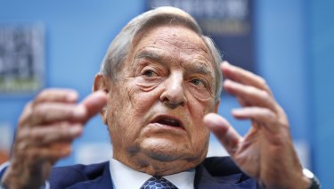 Billionaire George Soros has sent some dire warnings to the EU in a speech in Paris.