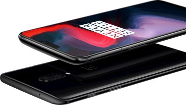 The OnePlus 6 is physically smaller than Google's Pixel 2 XL, but it features a larger screen.