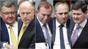 Members of the Monash Forum include Craig Kelly, Eric Abetz, Tony Abbott, Barnaby Joyce and Kevin Andrews.