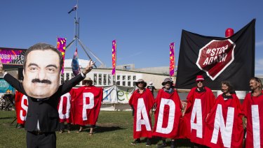 The Adani mine proposal has encountered strong public opposition and has struggled to secure bank backing.