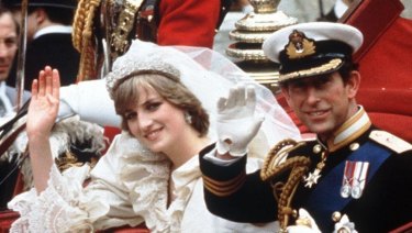 Prince Charles and Diana in 1981.